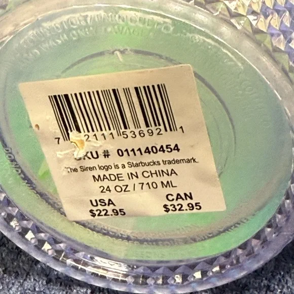 NEW…(2) Blue and Iridescent Starbucks Cups‎ - Picture 6 of 7